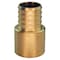 Apollo 1 in. Brass PEX Barb x 1 in. Male Copper Sweat Adapter APXMSA11 - alternate 4